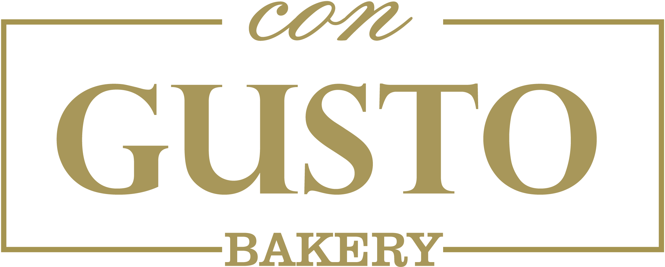 Con Gusto Bakery Logo